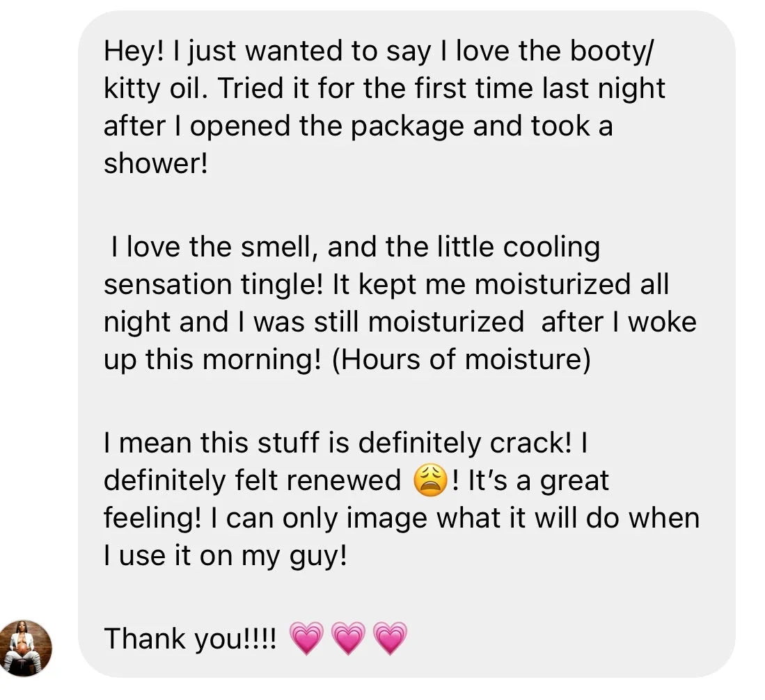 Her Fantasy Box Renew Her Booty & Kitty Oil - 3 pk