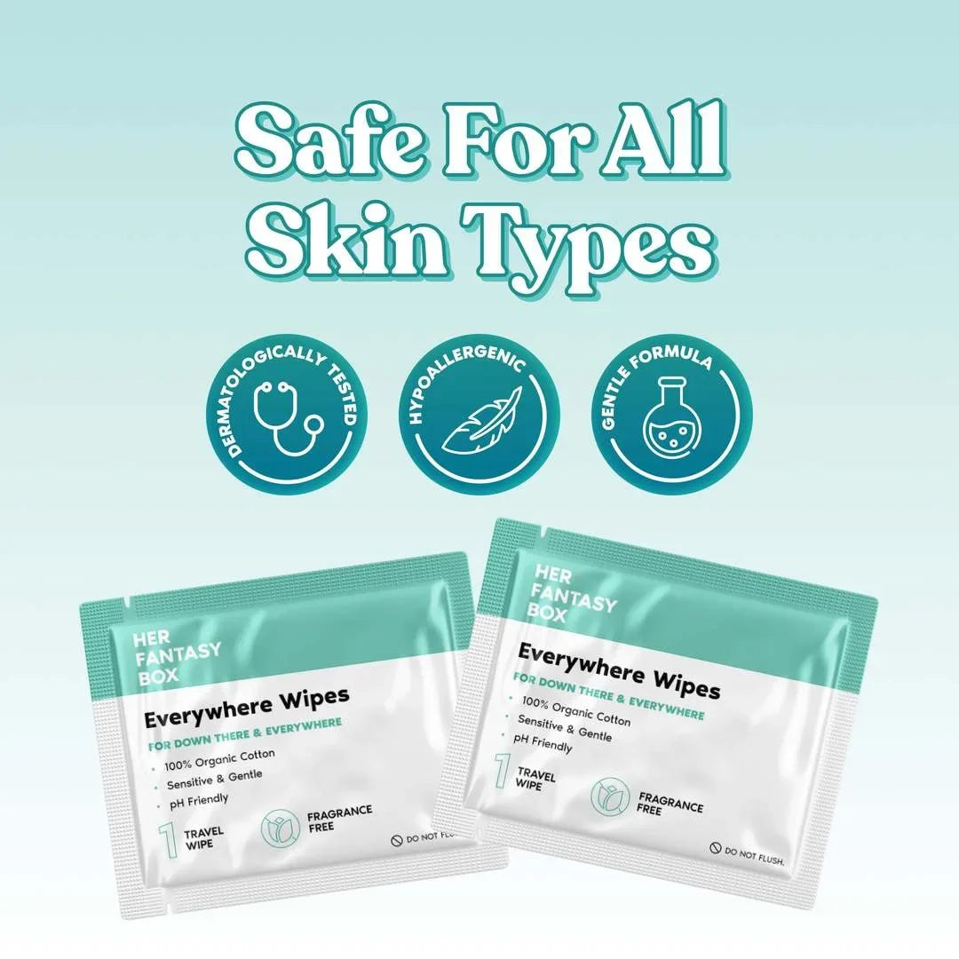 Everywhere Wipes Travel Size - 180 Wipes, 12 Pack